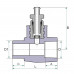 На фото Hi-Therm PP-R fitting with drain valve